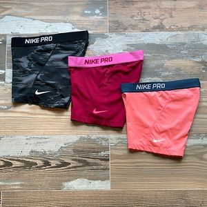 Nike Pro Combat Dri Fit 3 pair